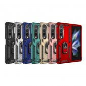 Samsung Galaxy Z Fold 4 Kılıf Yüzüklü Magnetic Standlı Vega Kapak - 2