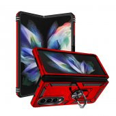 Samsung Galaxy Z Fold 4 Kılıf Yüzüklü Magnetic Standlı Vega Kapak - 5