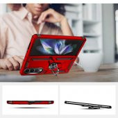Samsung Galaxy Z Fold 4 Kılıf Yüzüklü Magnetic Standlı Vega Kapak - 8