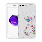 Apple iPhone 7 Plus Kılıf Desenli Sert Silikon Zore Mumila Kapak - 9