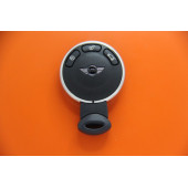 Mini Cooper Clubman Countryman R56 Silikon Anahtar Kırmızı Mor Kılıf Seti - 3