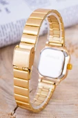 Gold Renk Minimal - Çelik Kadın Kol Saati ST-304260 - 2