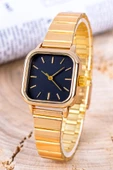Kadın Kol Saati Minimal Sarı Renk Çelik Kordon Şık Tasarım ST-304262 - 3