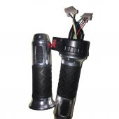 E-BİKE GAZ KOLU 875 KOMPLE 3 VİTES ALİMİNYUM ELCİKLİ GRİ - 3