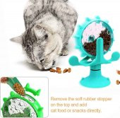 Sesli Fırıldak İnteraktif Kedi Mama Oyuncağı - 2