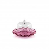 Mürdüm Akrilik Delikli Fanus Sunum ve Saklama Kabı - 2 Parça thumbnail 1