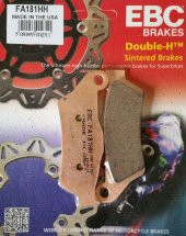 Ebc Fa181Hh 2017-2021 Harley-Davidson Street Rod Arka Fren Balatası thumbnail 1