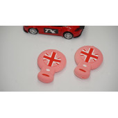 Mini Cooper Clubman Countryman R56 Silikon Anahtar Pembe Kılıf Seti - 4