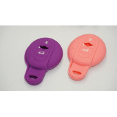 Mini Cooper S Roadster R50 R53 F54 F55 F56 Silikon Anahtar Mor Pembe Kılıf Seti thumbnail 4