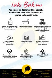Halkalar Şekilli Kadın Bileklik Gümüş Kaplama El Yapımı Ayarlanabilir Kadın Bileklik - 3