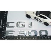 DK Tuning E300 CGi Bagaj Krom ABS 3M 3D Yazı Logo Benz İle Uyumlu thumbnail 4