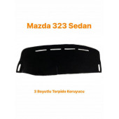 MAZDA 323 SEDAN 3 BOYUTLU VİP DERİ TORPİDO ÖRTÜSÜ thumbnail 1