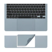 MacBook Air 13.6 inç Touchpad Trackpad Koruyucu Film Mat Ultra İnce Çizilme Önleyici M2 M3 M4 thumbnail 1
