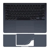Macbook Air M2-M3-M4 Kılıf 13.6 inç Film Koruyucu Sticker Touchpad (13.6” Air) A2681 A3113 A3240 ile Uyumlu - 1