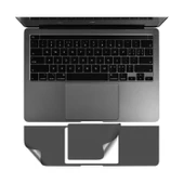 Macbook Air M2-M3-M4 Kılıf 13.6 inç Film Koruyucu Sticker Touchpad (13.6” Air) A2681 A3113 A3240 ile Uyumlu - 4