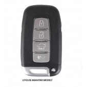 Hyundai iX35 Sonata Elantra i30 Silikon Anahtar Kılıf Seti thumbnail 3