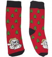 Bayan Parfümlü Yılbaşı Temalı Dörtlü Havlu Çorap Seti - 4