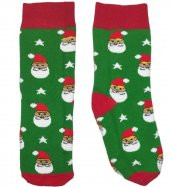 Bayan Parfümlü Yılbaşı Temalı Dörtlü Havlu Çorap Seti - 2