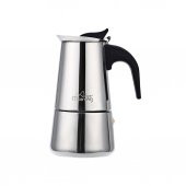 Any Morning FE001-4 Paslanmaz Çelik İndüsiyonlu Espresso Kahve Makinası 200 Ml - 1