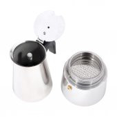 Any Morning FE001-4 Paslanmaz Çelik İndüsiyonlu Espresso Kahve Makinası 200 Ml - 6
