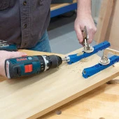 KREG Pocket Hole Jig 320 Ahşap Açılı Delik Açma Aparatı - 3