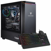 Casper Excalibur E60H.114F-8VH0T i5-11400F 8 GB 500 GB SSD GTX1650 Masaüstü Oyuncu Bilgisayarı thumbnail 1