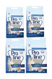 Pro Line Proline Bentonit Kedi Kumu (parfümsüz) 5 Lt X 4 Adet - 1