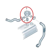 Seat İbiza 1993-1999 1.9 Dizel Külbütör Kapağı Hava Valfi 028129101D - 4