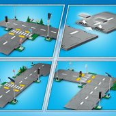 LEGO® City Yol Zeminleri 60304 - Çocuklar için Oyuncak Yapım Seti (112 Parça) - 3