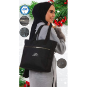 SEVBAGS KADIN SİYAH OMUZ VE KOL ÇANTASI - 1