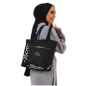 SEVBAGS KADIN SİYAH OMUZ VE KOL ÇANTASI - 3