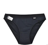 Tutku 12 'li Tutku Yazılı Bayan Bikini Külot Siyah - 1