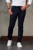 ECER LİKRALI BELİ LASTİKLİ İPLİKLİ KIŞLIK KUMAŞ ERKEK JOGGER PANTOLON - 3