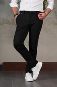 ECER LİKRALI BELİ LASTİKLİ İPLİKLİ KIŞLIK KUMAŞ ERKEK JOGGER PANTOLON - 12
