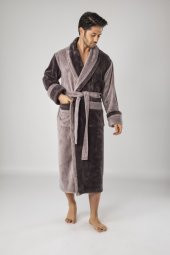 Çift Renk Lacivert Füme Bambo Cotton Erkek - 3