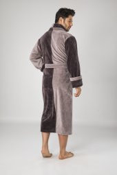 Çift Renk Lacivert Füme Bambo Cotton Erkek - 4