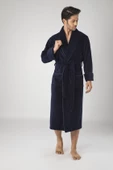 Devetüyü Biyeli Bambu Cotton Erkek Bornozu - 2