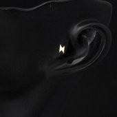 14 Ayar Altın Şimşek Tragus Küpe - 2