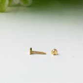 14 Ayar Altın Şimşek Tragus Küpe - 3