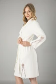 Dantelli Bambo Cotton Bayan Bornozu - 2