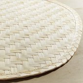 6 Adet Amerikan Servis, Palmiye Yaprağı MeridyenDukkan 37x35 cm IKEA-Sunumluk Servis - 2