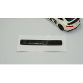 DK Audi Quattro Siyah Metal 3M 3D Bagaj Logo Amblem - 2