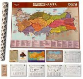 KR Akademi KPSS TYT AYT Efsane 10 lu Harita Seti - 1