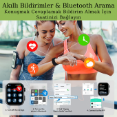 FS7 Ma Konuşma Cevaplama Uygulama Özellikli Bluetooth Saat - 2