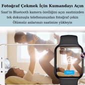 FS7 Ma Konuşma Cevaplama Uygulama Özellikli Bluetooth Saat - 4