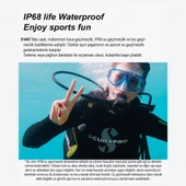 FS7 Ma Konuşma Cevaplama Uygulama Özellikli Bluetooth Saat thumbnail 6