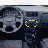 VW Polo Classic 1996-1999 Kalorifer Kumanda Paneli Düğmeleri 6N0819045 - 1