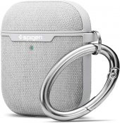 Spigen Apple AirPods 2/1 Nesil Uyumlu Kılıf Urban Fit Dokuma Gray - 1