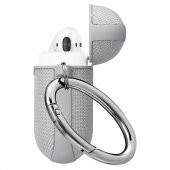 Spigen Apple AirPods 2/1 Nesil Uyumlu Kılıf Urban Fit Dokuma Gray - 4