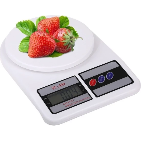 Modanlı Pro Model Dijital Hassas LCD Ekran Terazi Mutfak Tartı 10 kg - 1